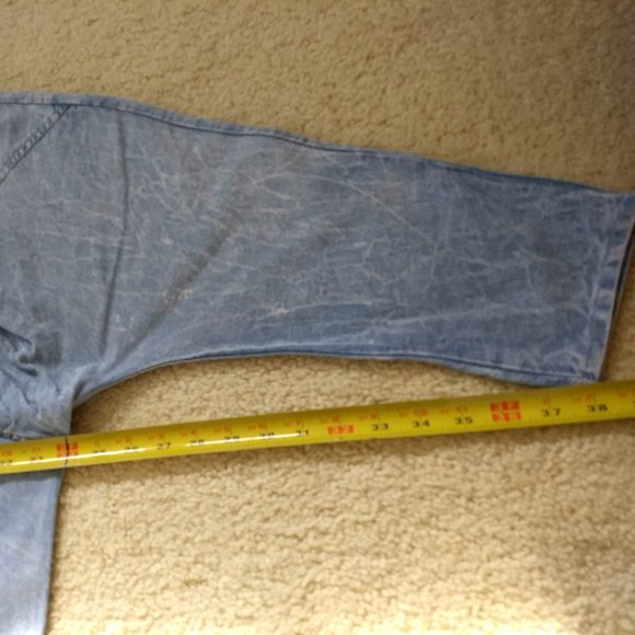 vintage 80s acid wash denim shirtdress topper🎈HOST PICK🎈 - Picture 8 of 15